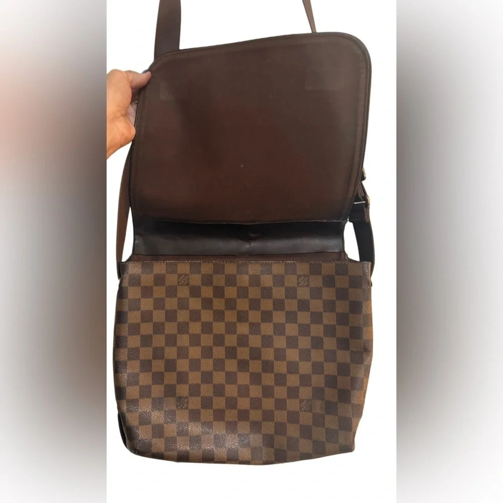 Louis Vuitton Damier Ebene Brooklyn Canvas Bag—2008 France